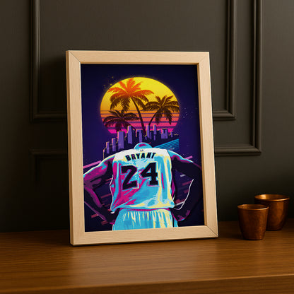 Cadre photo Kobe Bryant NBA