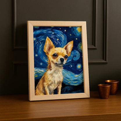 Cadre Photo Chien - Chiwawa illustration