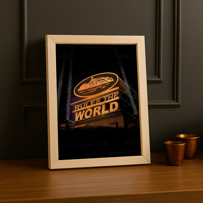 Cadre photo Corteiz - Cinéma