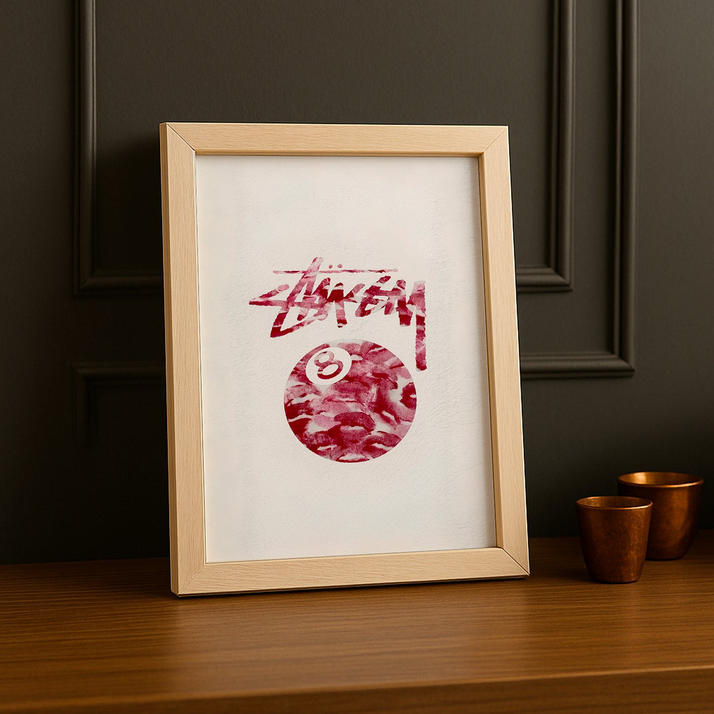 Cadre photo Stüssy Kiss