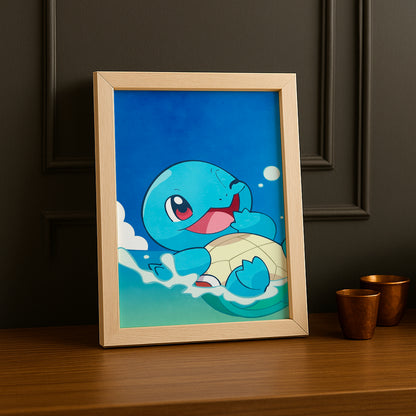 Cadre photo de Carapuce Pokémon
