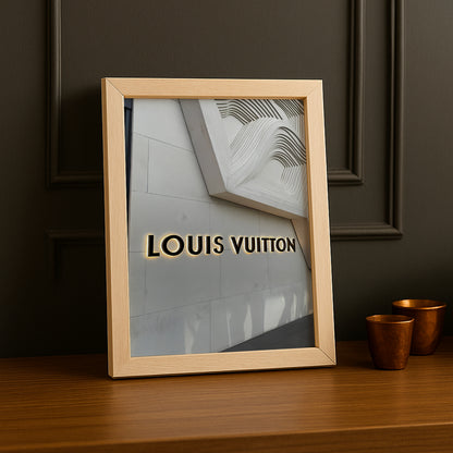 Cadre photo Louis Vuitton devanture