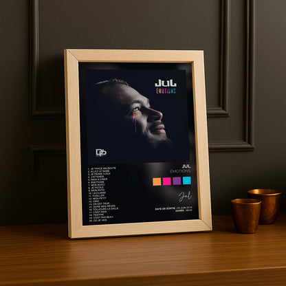 Poster Jul - Album Émotions