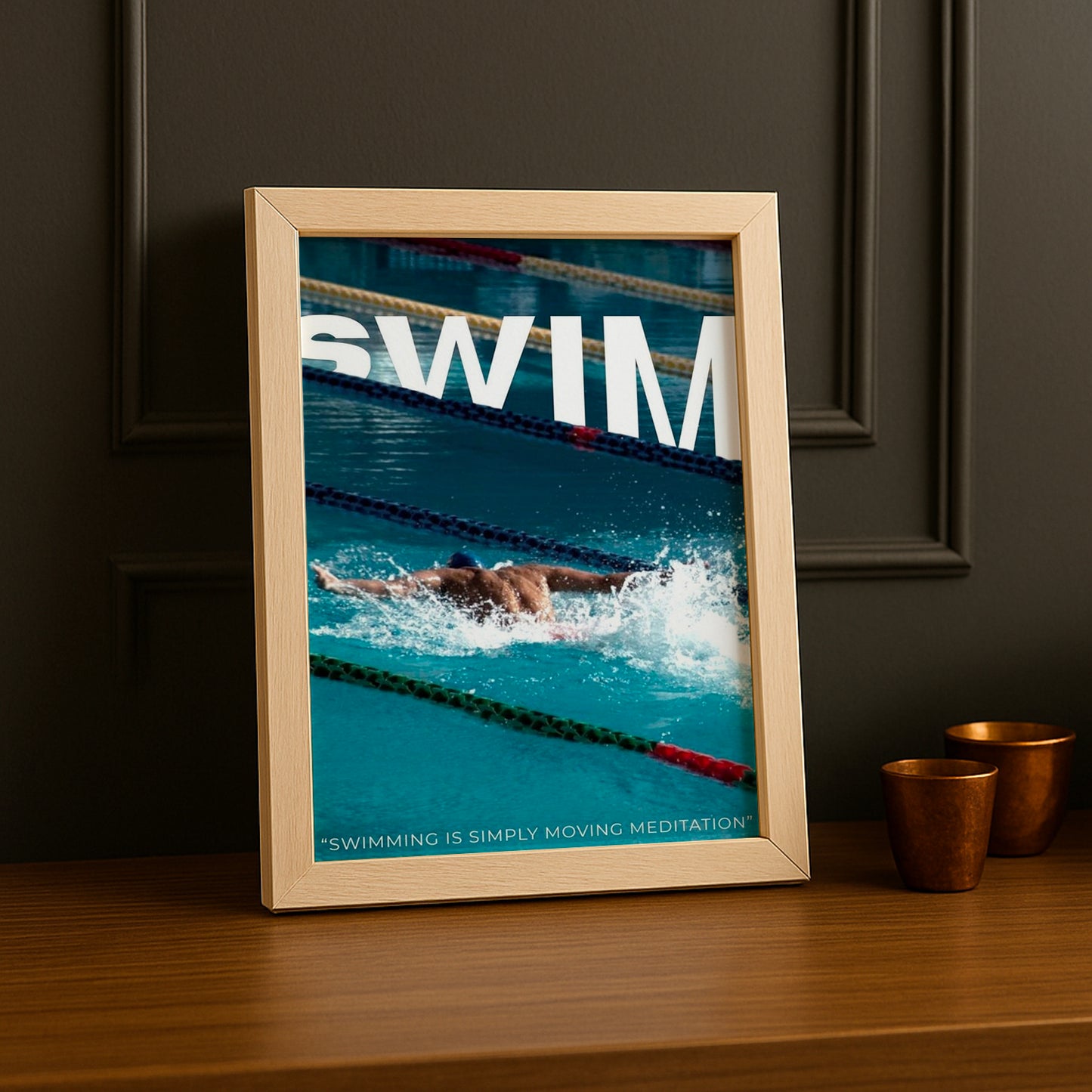 Cadre Photo Natation - Swim
