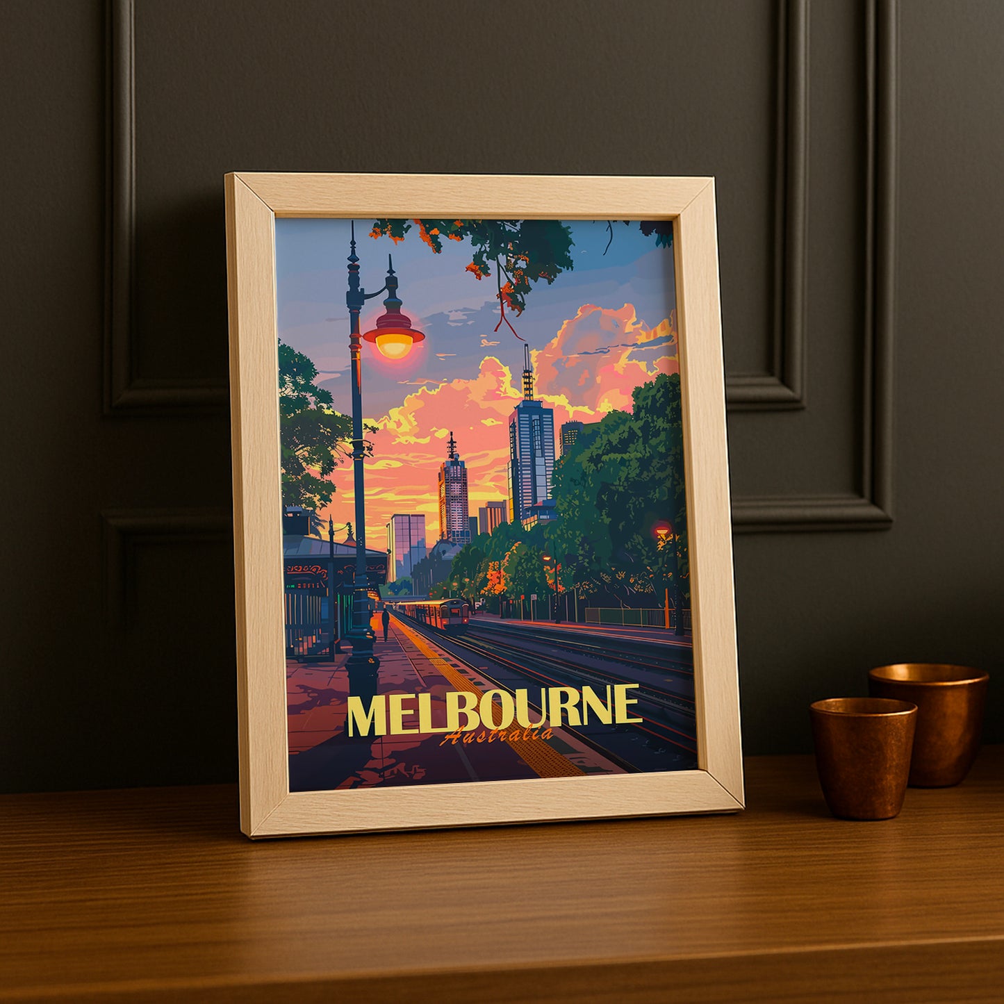 Cadre photo Melbourne Australia