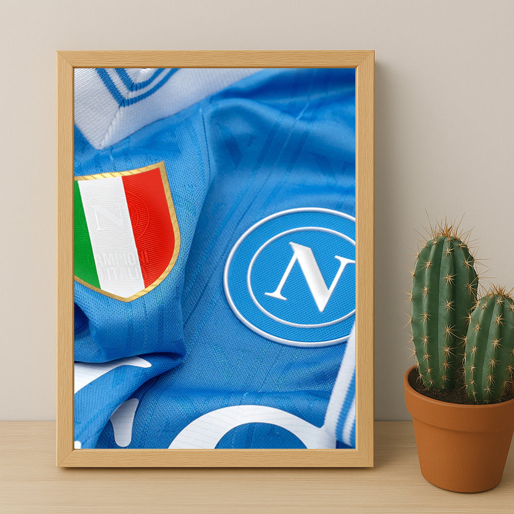 Poster Maillot Football - Napoli Kit 25-26