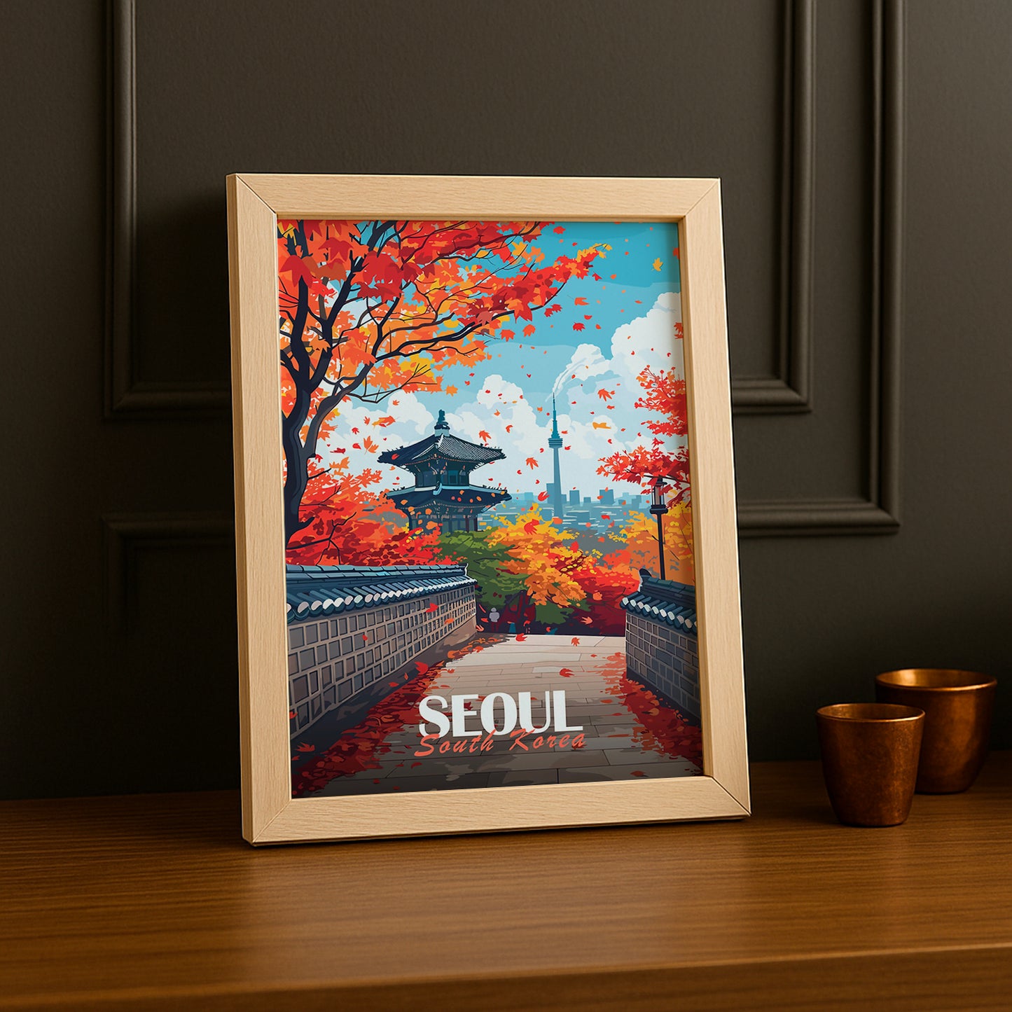 Cadre photo Seoul South Korea