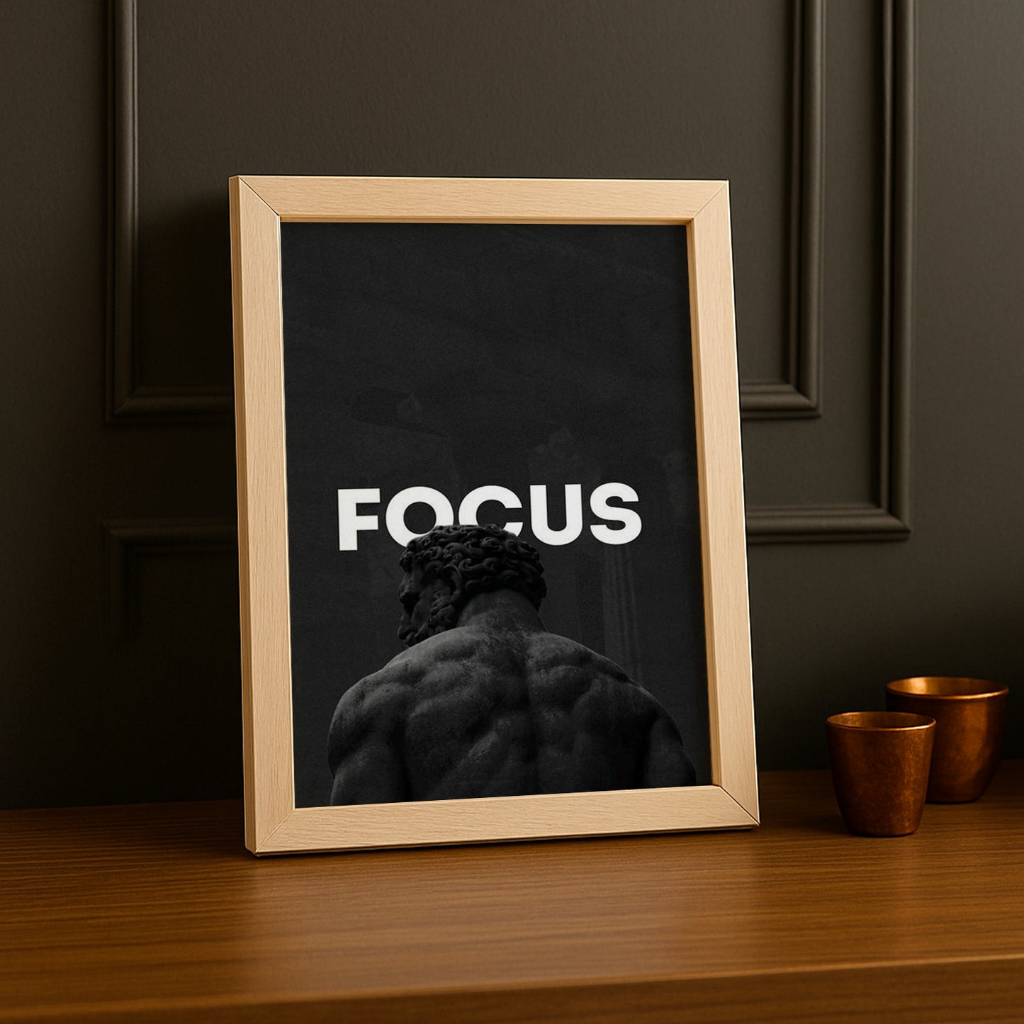 Cadre Photo Musculation - Focus