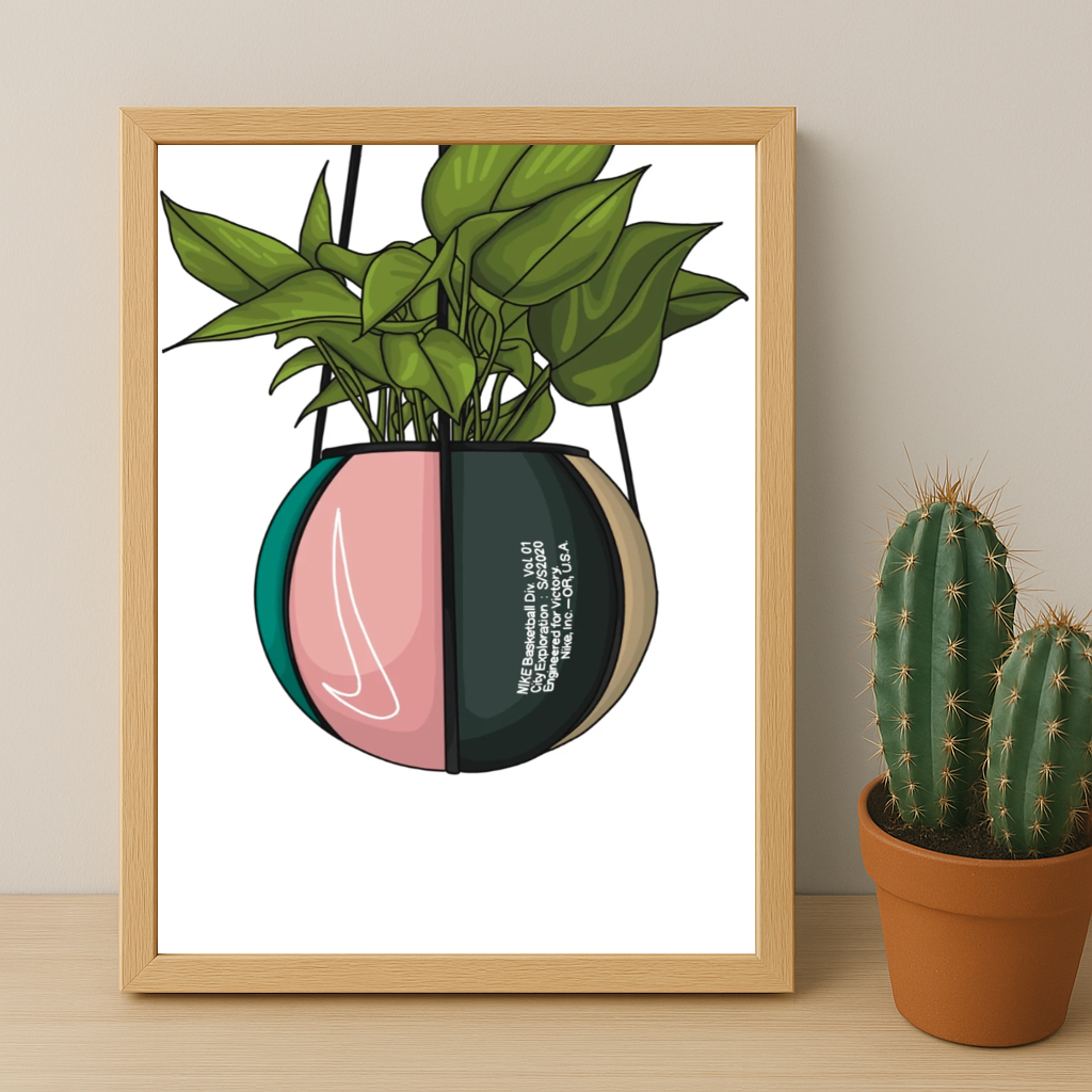 Poster Nike Illustration Vase