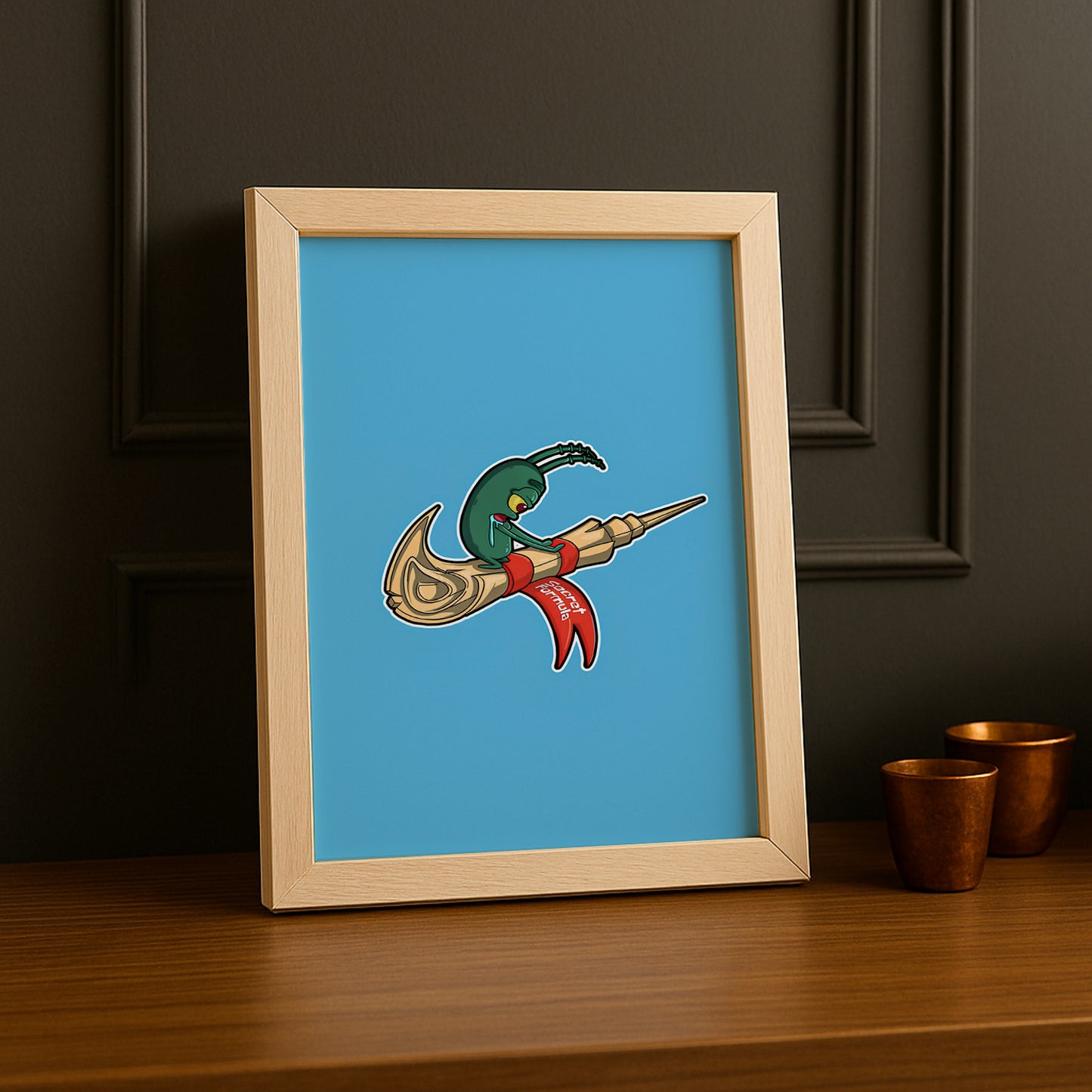 Poster Nike Logo Plankton