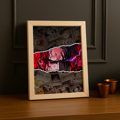 Cadre photo Shanks One Piece