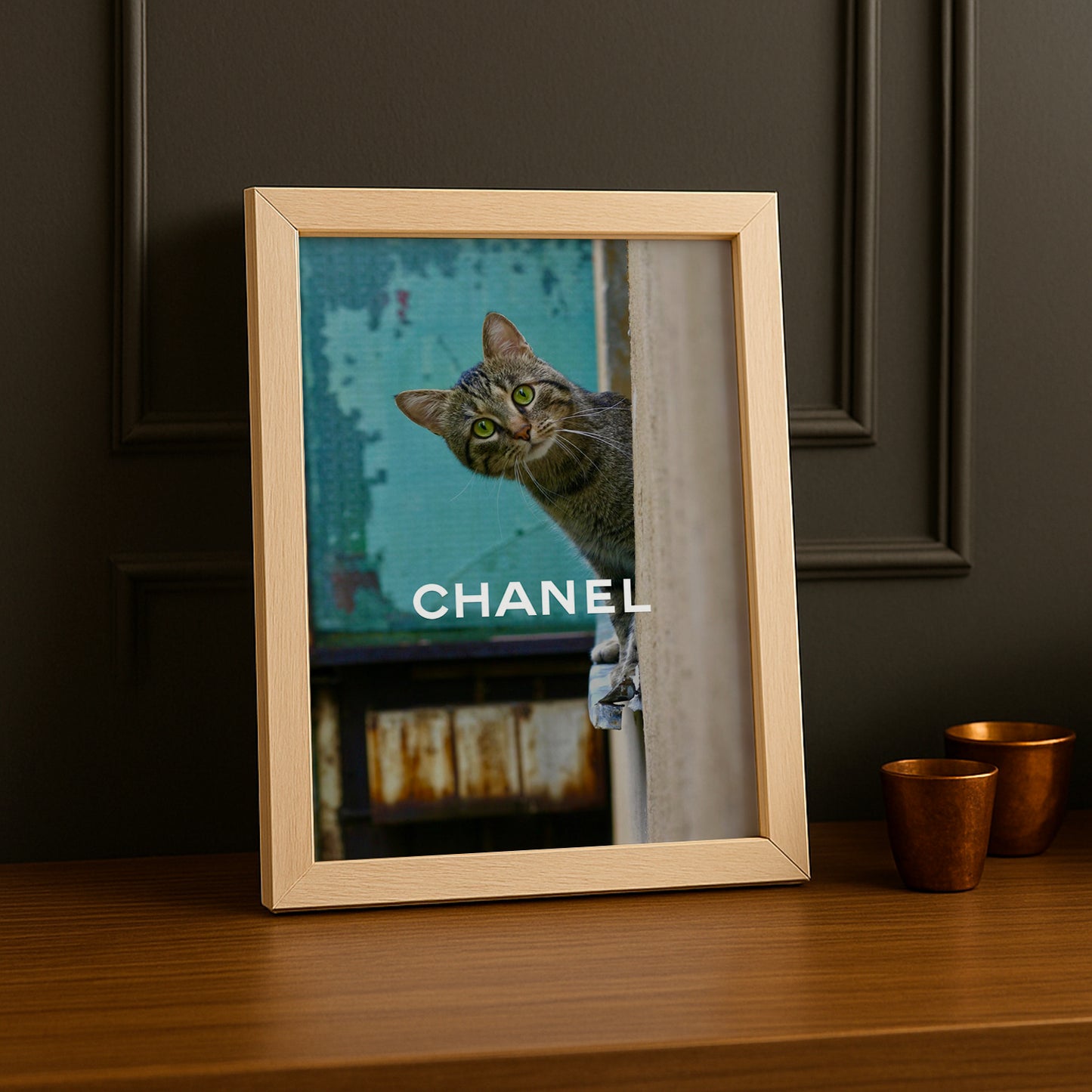 Poster Photo Chanel - Little Cat