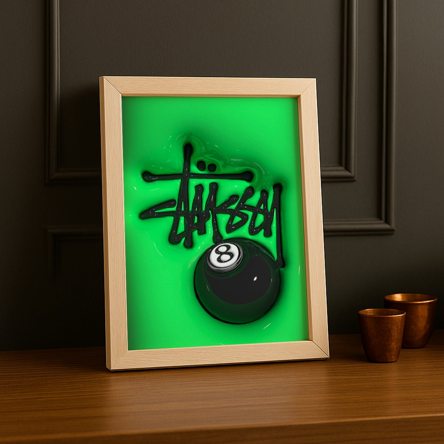 Cadre photo Stüssy - 3D Vert