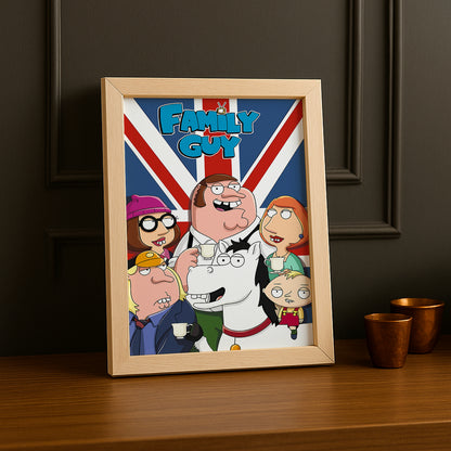 Cadre Photo Family Guy - England