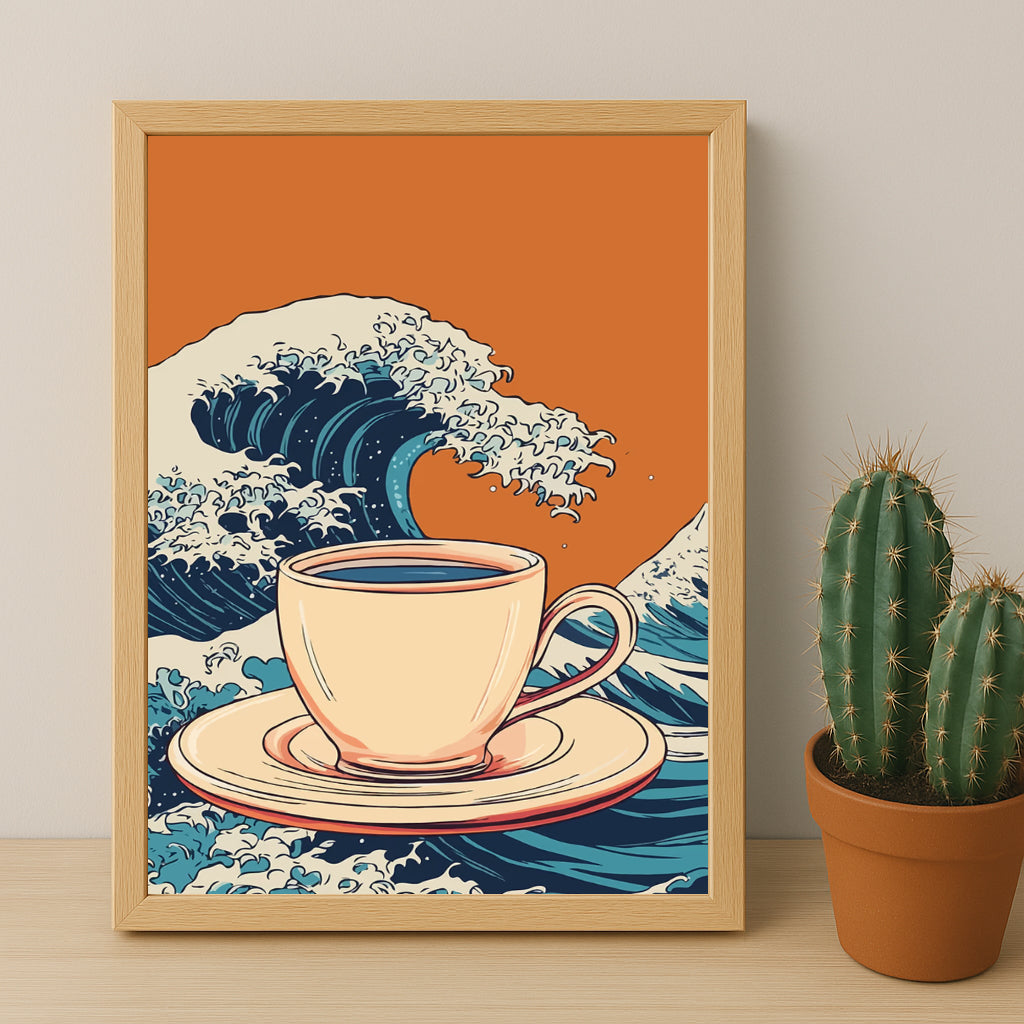 Cadre photo Coffee Lover - Wave