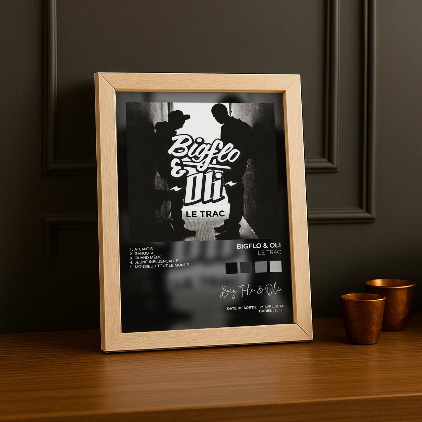 Cadre Photo BigFlo & Oli - Le Trac
