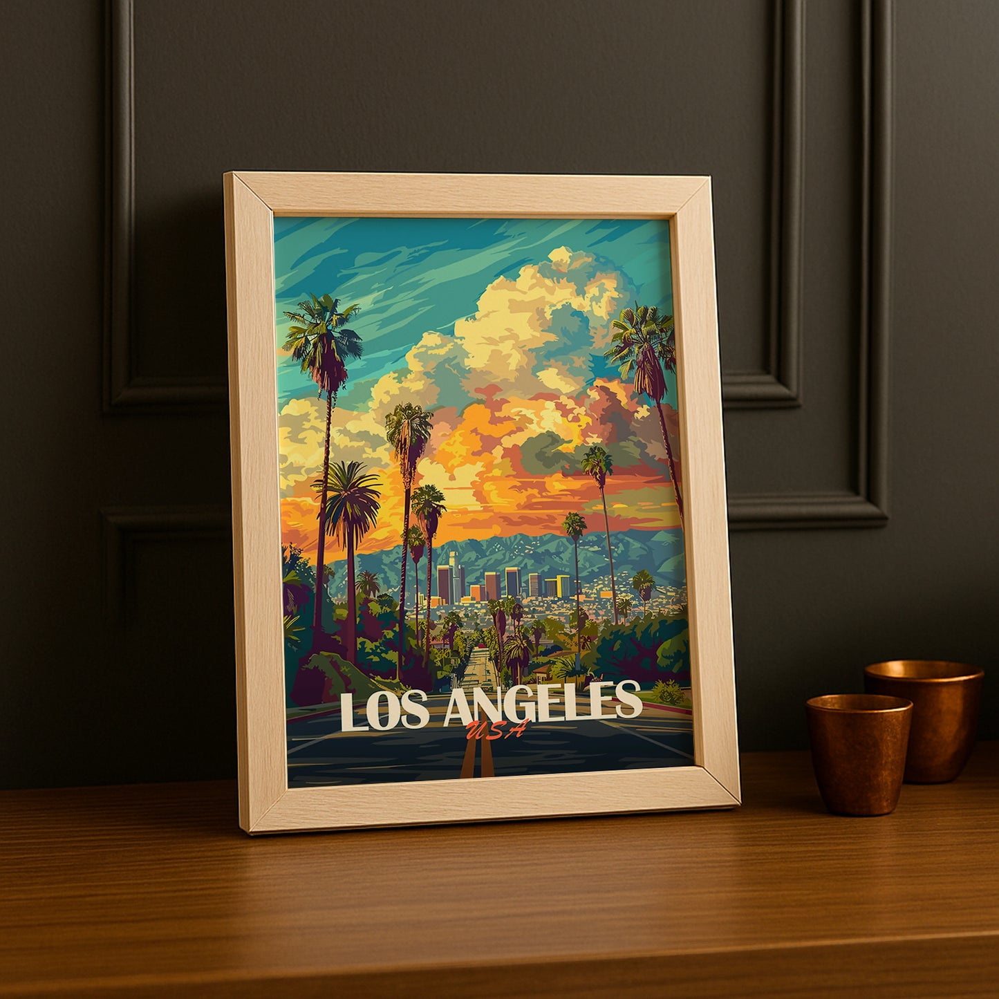 Cadre photo Los Angeles USA