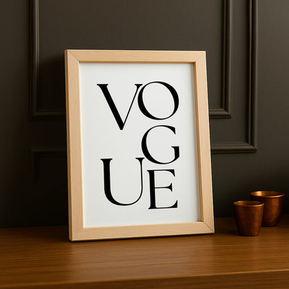 Cadre photo Vogue
