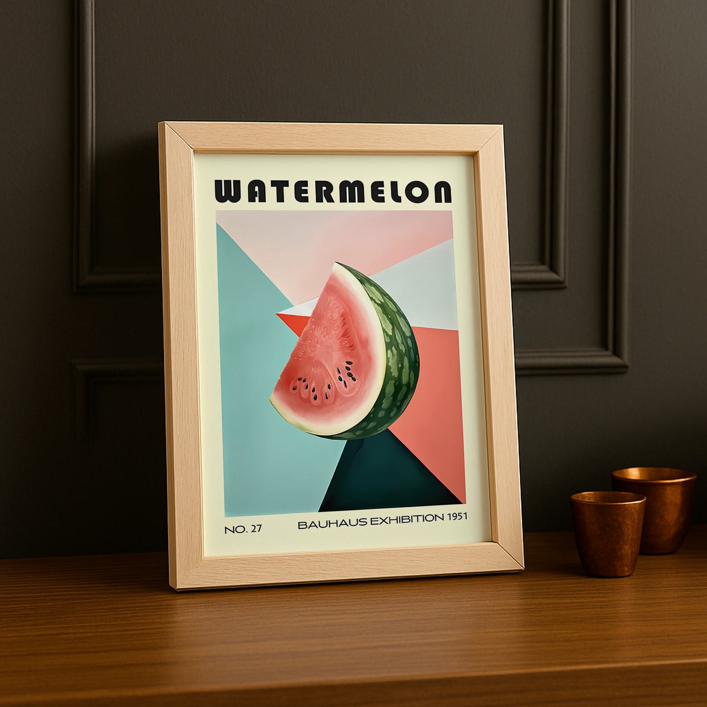 Cadre photo Bauhaus Watermelon