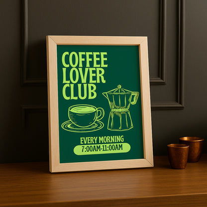 Cadre photo Coffee Lover - Every Morning