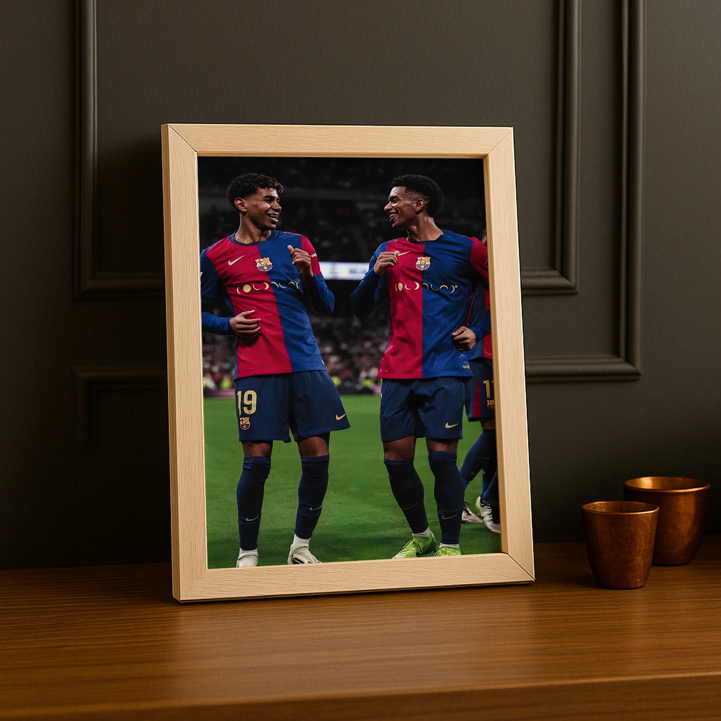 Cadre photo de Lamine Yamal x Baldé