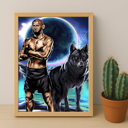 Poster UFC - Khamzat Chimaev Borz