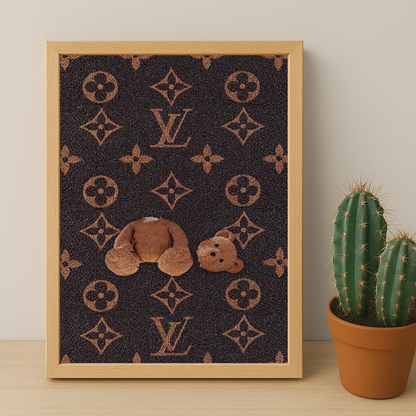 Cadre photo Louis Vuitton Ourson