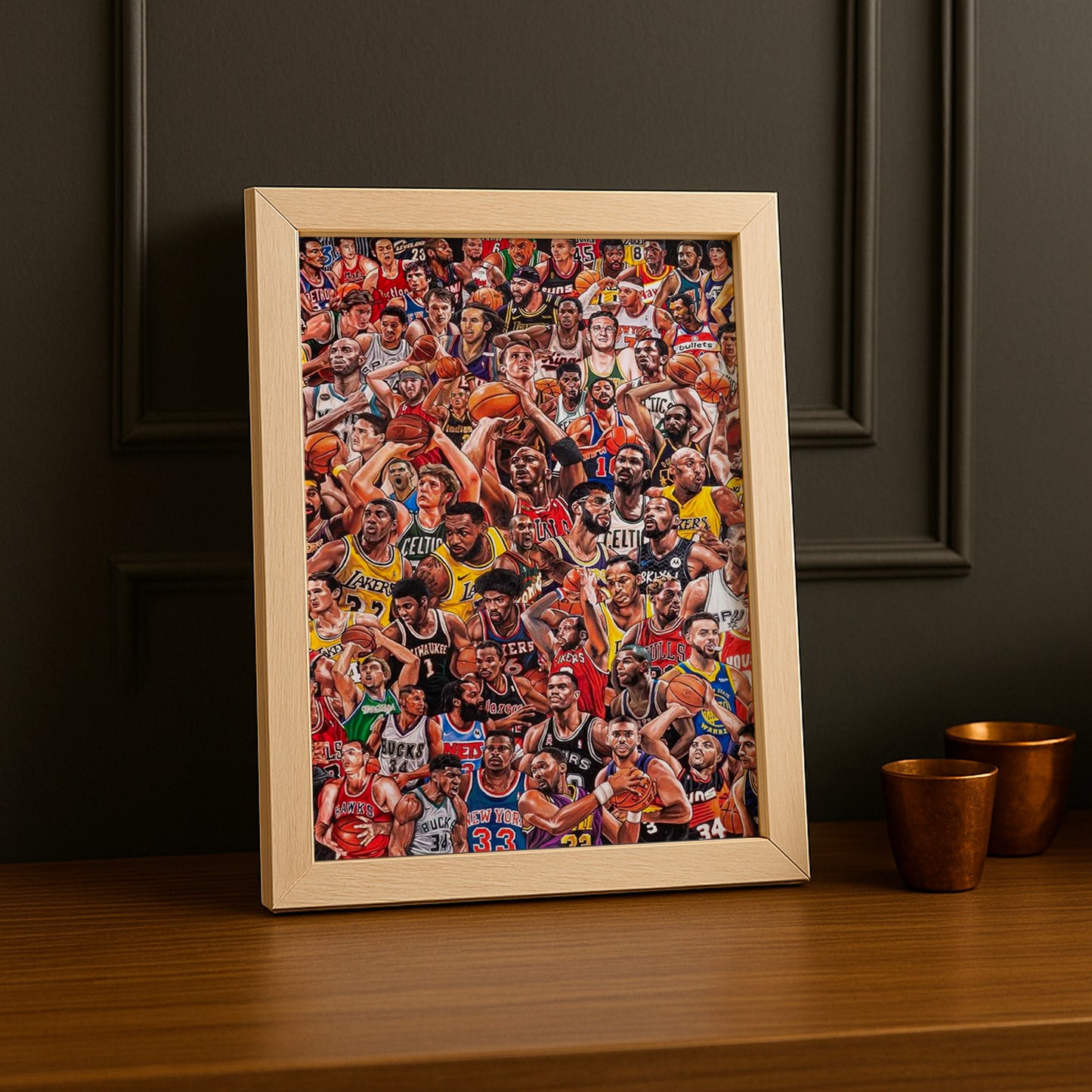 Cadre photo NBA - Draw