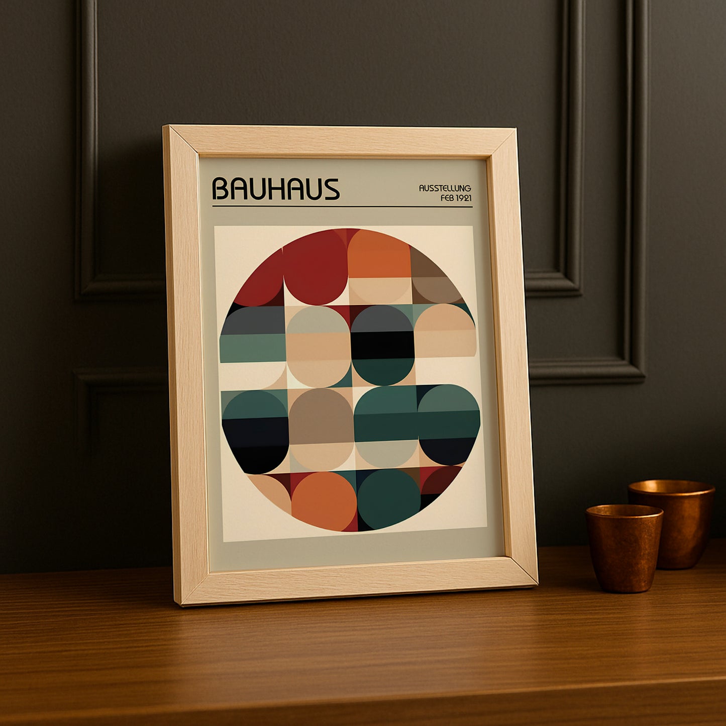 Cadre photo Bauhaus Feb 1921