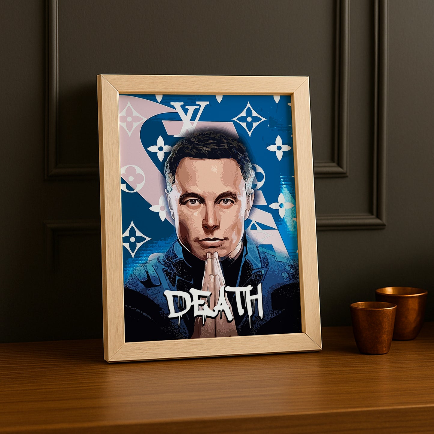 Cadre photo Louis Vuitton - Elon Musk