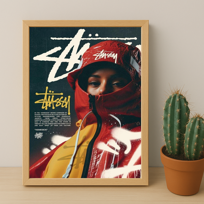 Stüssy Magasine - Poster