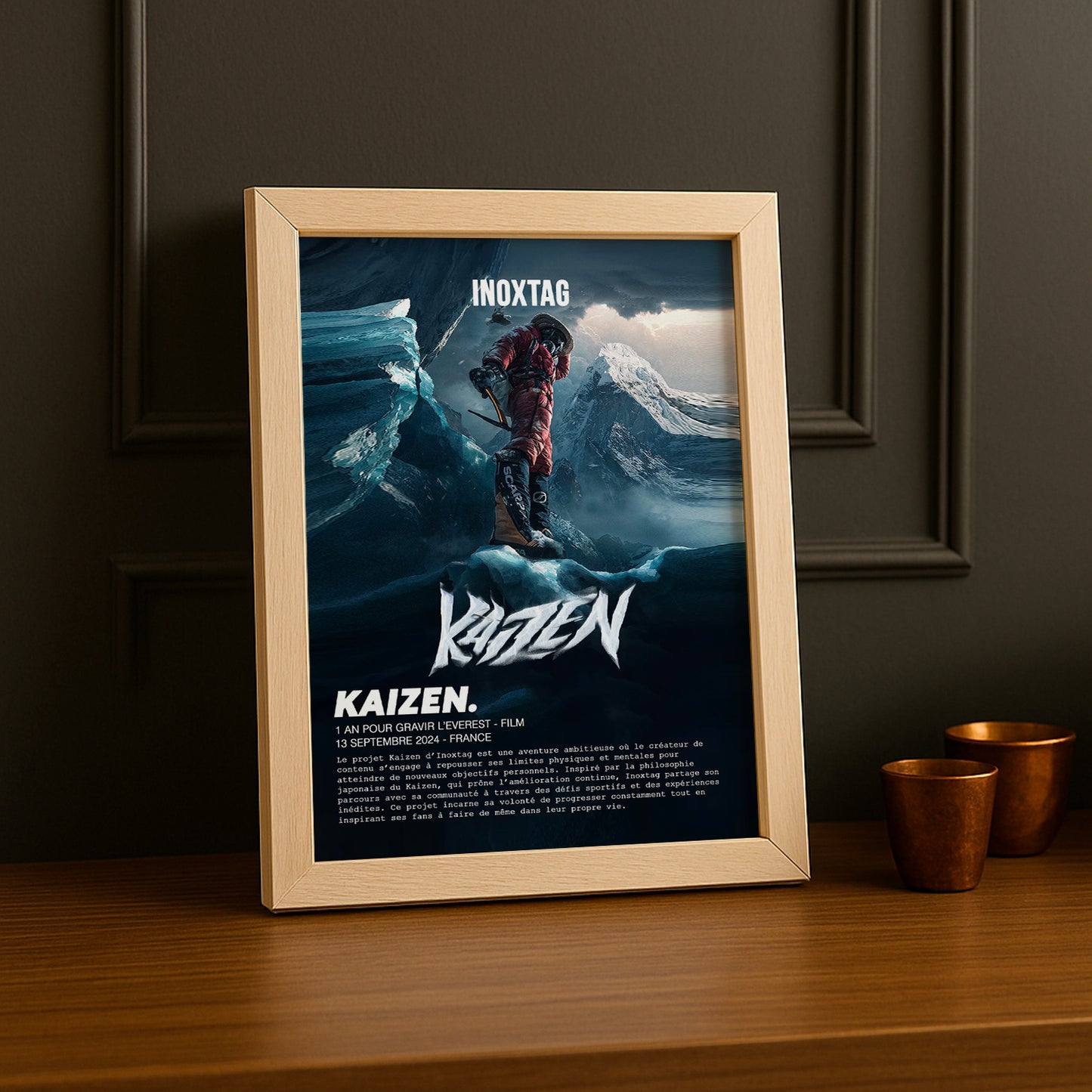 Cadre photo InoxTag Kaizen