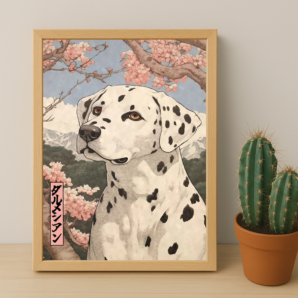 Japan Dog - Poster