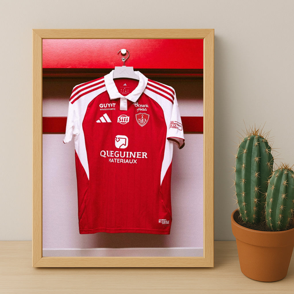 Cadre photo - Maillot SB Brest 2026