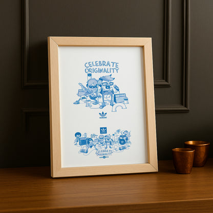 Cadre photo Adidas - Celebrate Originality