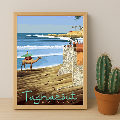 Taghazout Maroc - Cadre photo