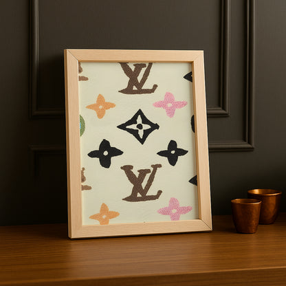 Cadre photo Louis Vuitton multi-couleurs