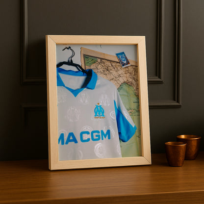 Cadre photo - Maillot Olympique de Marseille 2026