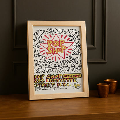 Cadre photo Keith Haring