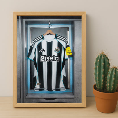 Cadre photo - Maillot Newcastle 25-26