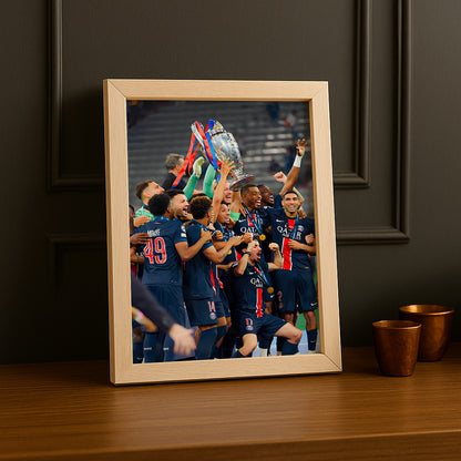 Cadre photo Paris Saint-Germain Célébration LDC