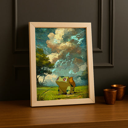 Cadre Photo Pokémon - Bulbizarre Green Atmosphère