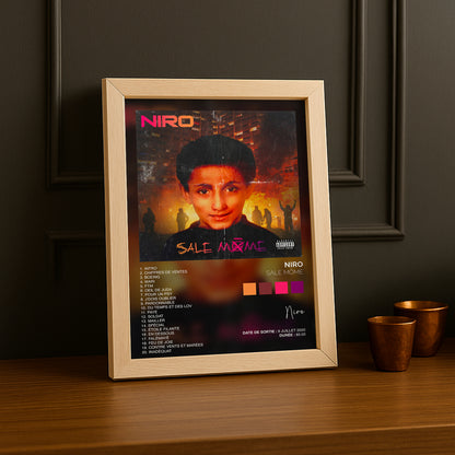 Cadre photo Album Musicaux - Sale Môme de Niro