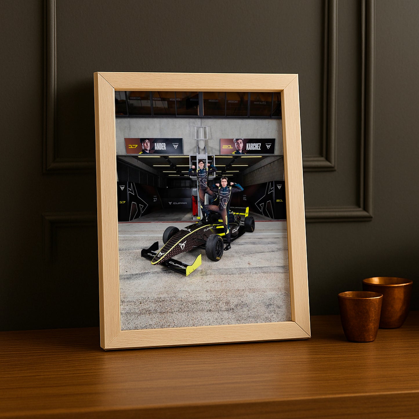 Poster encadrée GP Explorer - Écurie Cupra Ander x Karchez