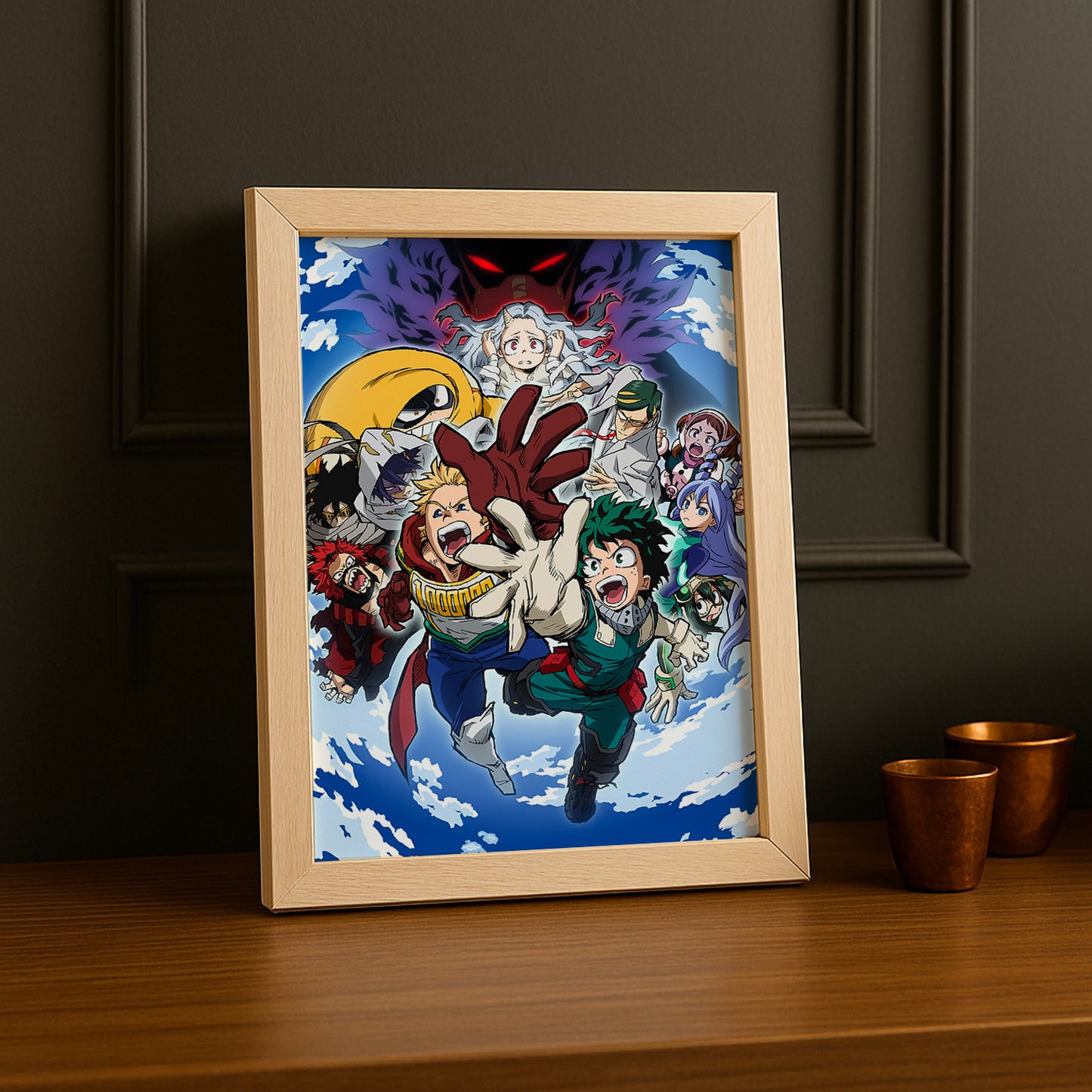 Cadre Photo My Hero Academia - Team