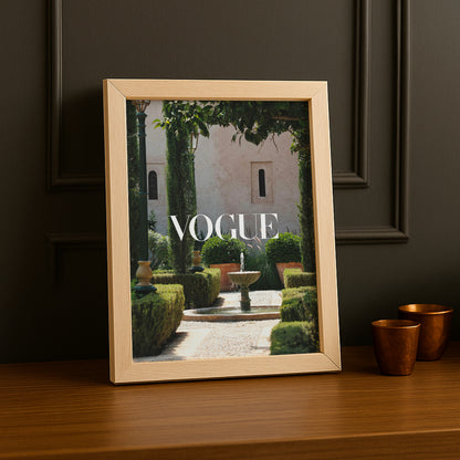 Poster Photo Vogue - Fontaine