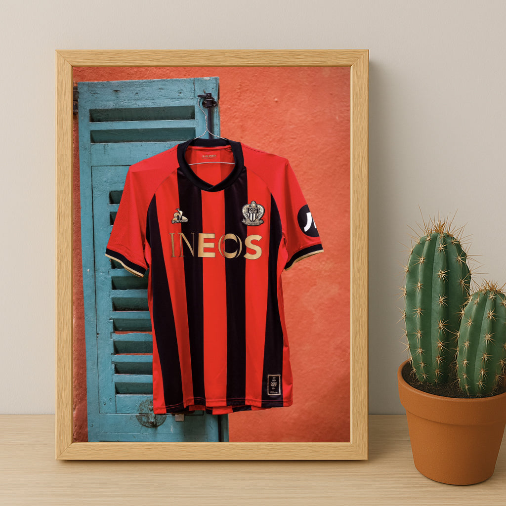 Cadre photo - Maillot OGC Nice 2026