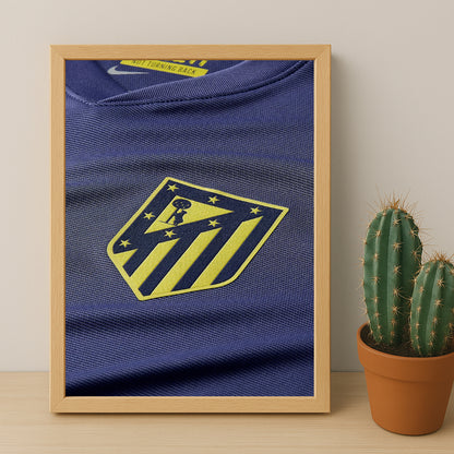 Cadre photo - Maillot Atletico Madrid 25-26