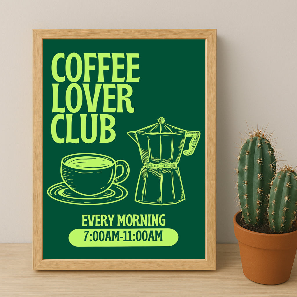 Cadre photo Coffee Lover - Every Morning