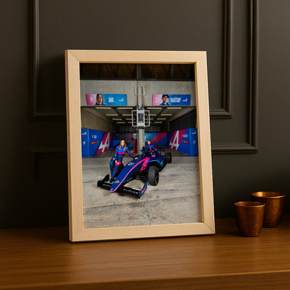 Poster encadrée GP Explorer - Écurie Alpine Ana x Kaatsup